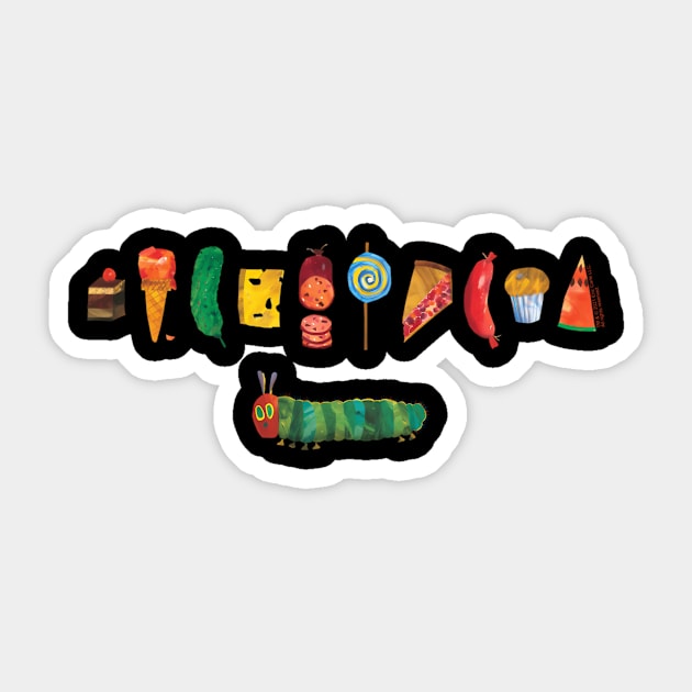 Eric Carle The Very Hungry Caterpillar Feast Sticker by oka alex